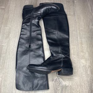 via spiga // kaia over the knee leather boots